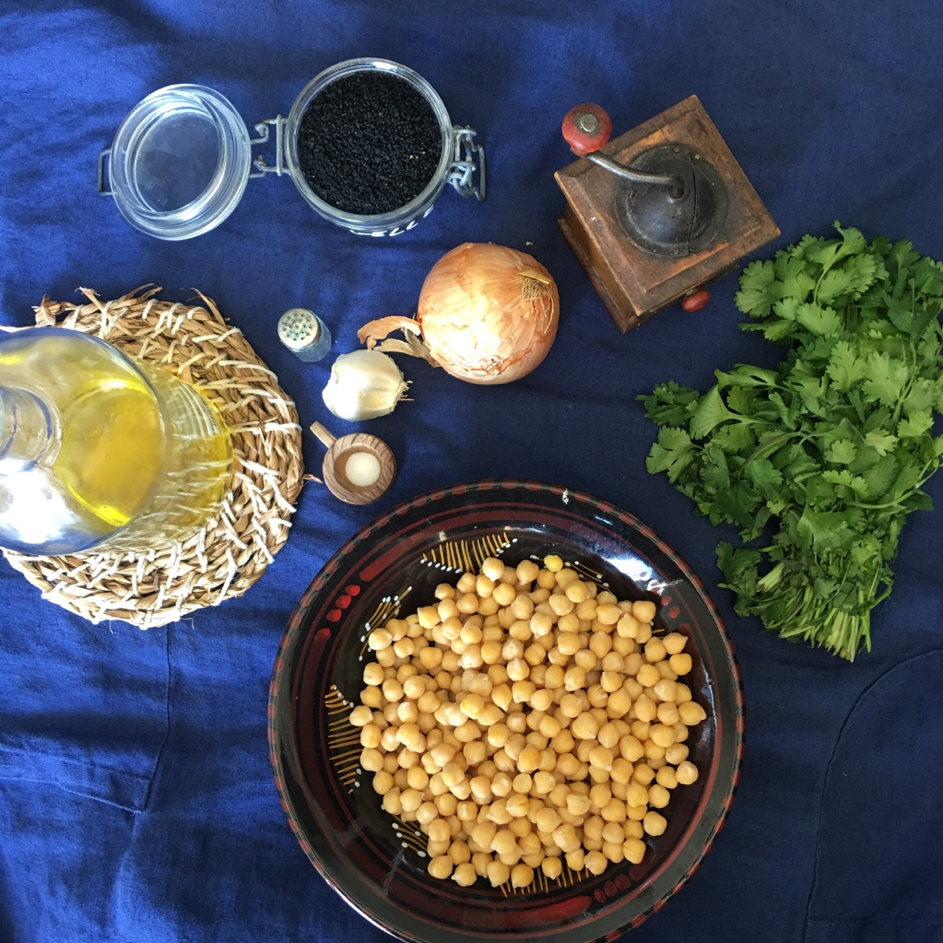 Les falafels à la coriandre