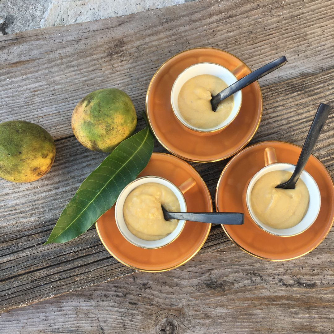 Crème à la mangue